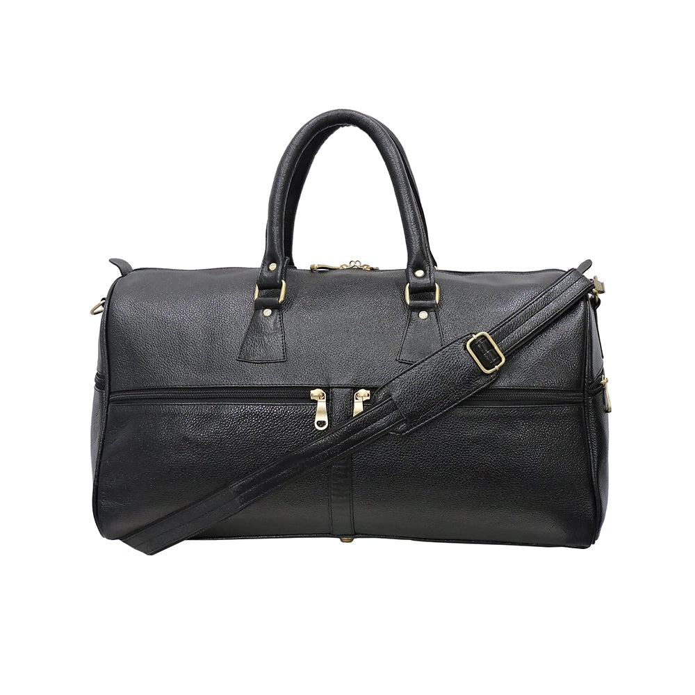 Stylish Travel Leather Duffle Bags for Men and Women-1